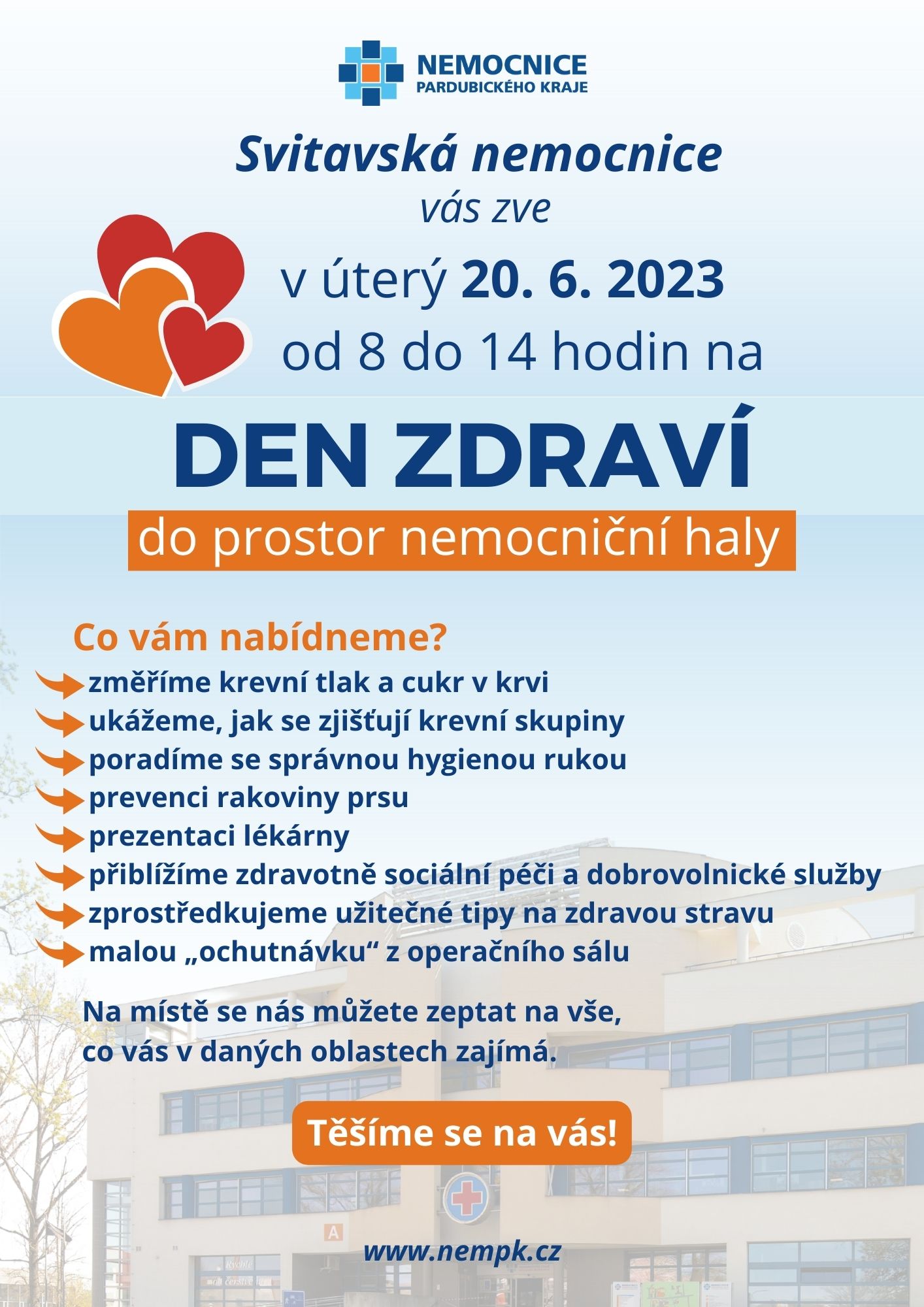 Den zdraví ve Svitavské nemocnici