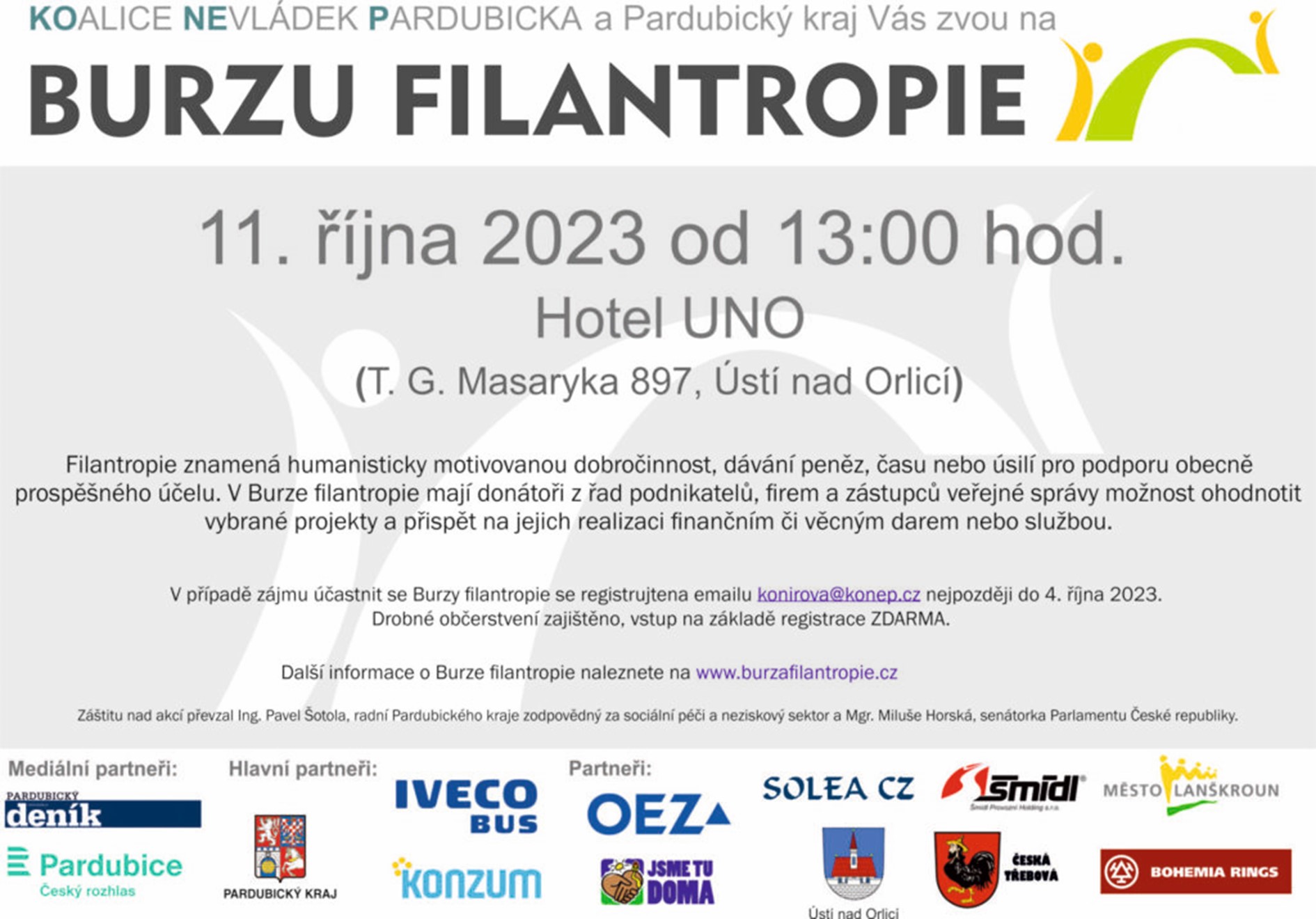 Burza filantropie v Ústí nad Orlicí