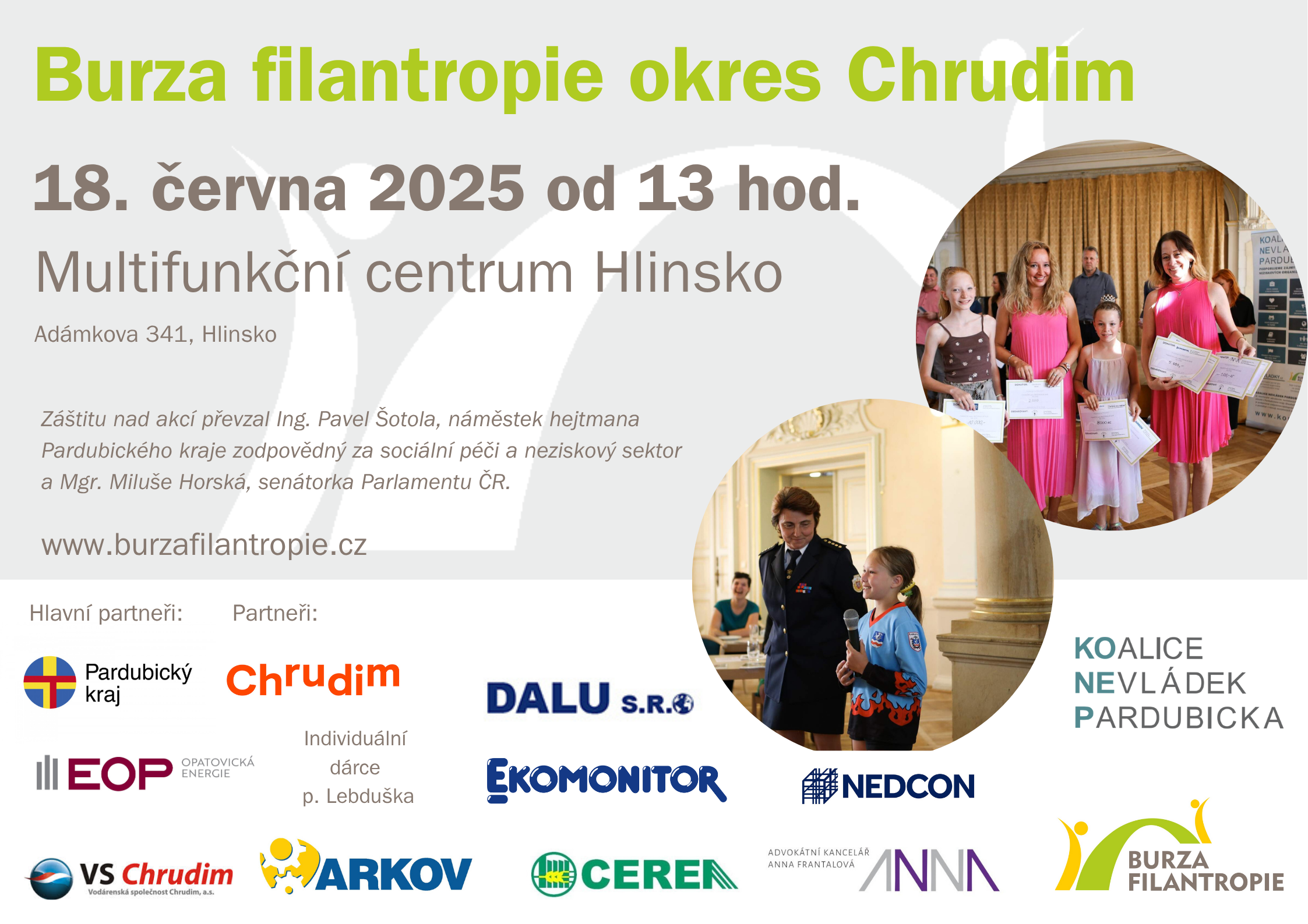 Burza filantropie pro okres Chrudim 2025