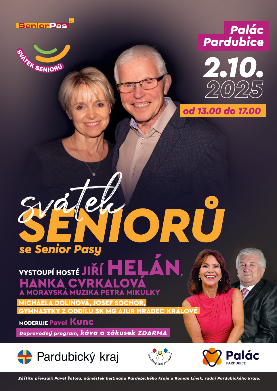 Oslava svátku seniorů v Paláci Pardubice