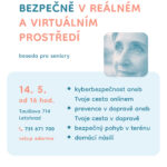Beseda pro seniory - Bezpečně v reálném a virtuálním prostředí v Centru pro pečující Pardubického kraje
