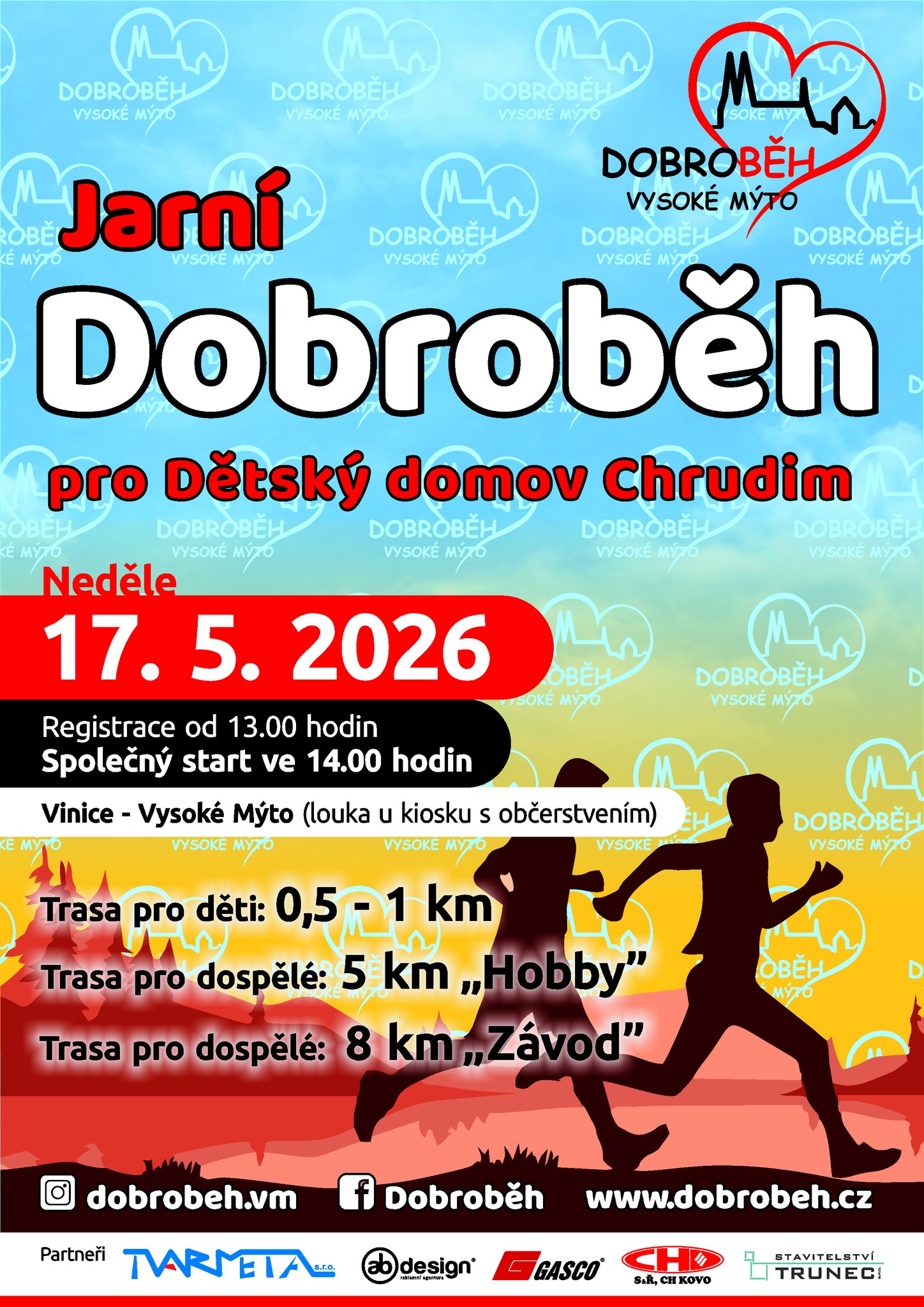 Jarní Dobroběh pro Dětský domov Chrudim