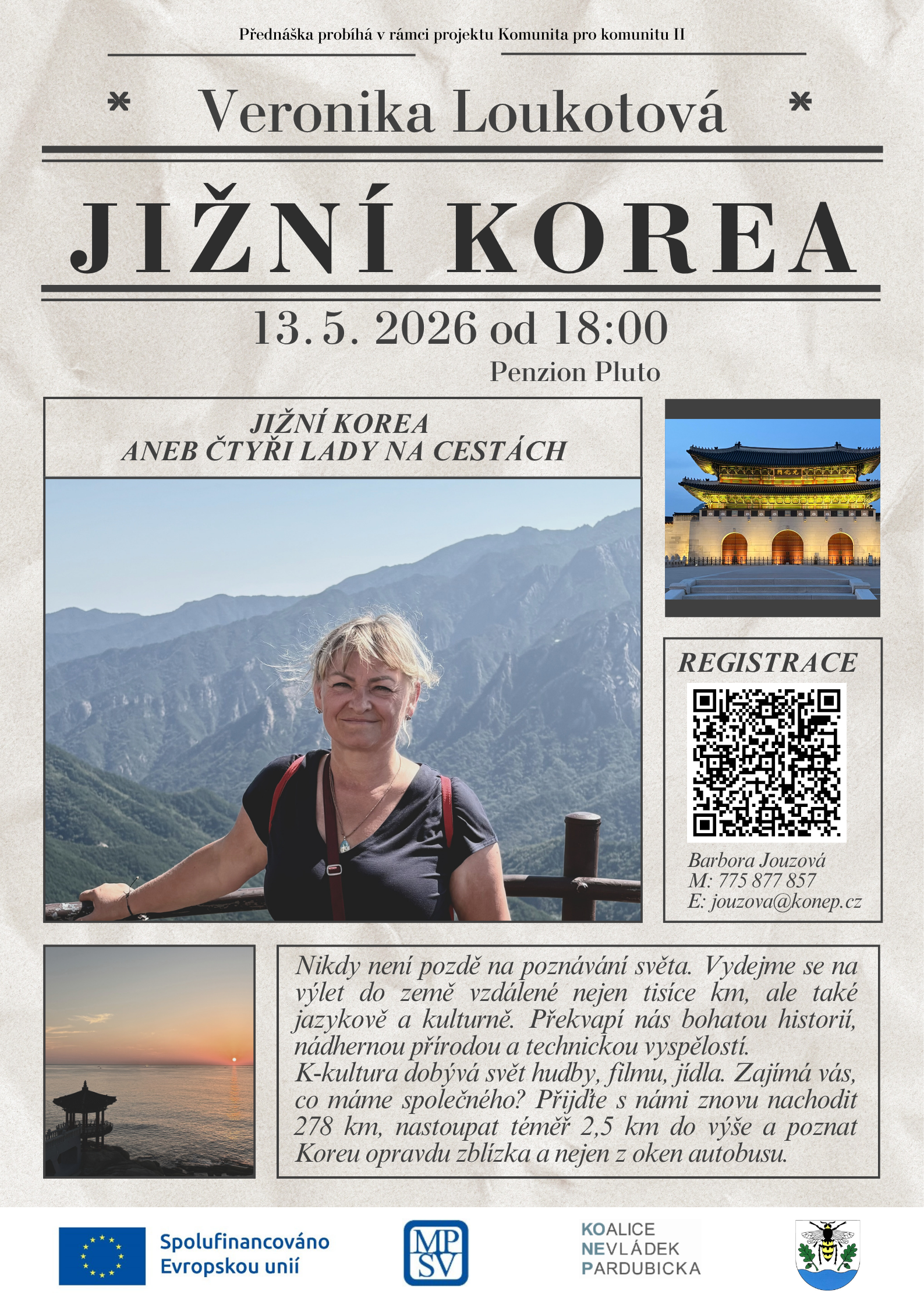 Komunita pro komunitu II: Jižní Korea aneb čtyři lady na cestách v Srchu