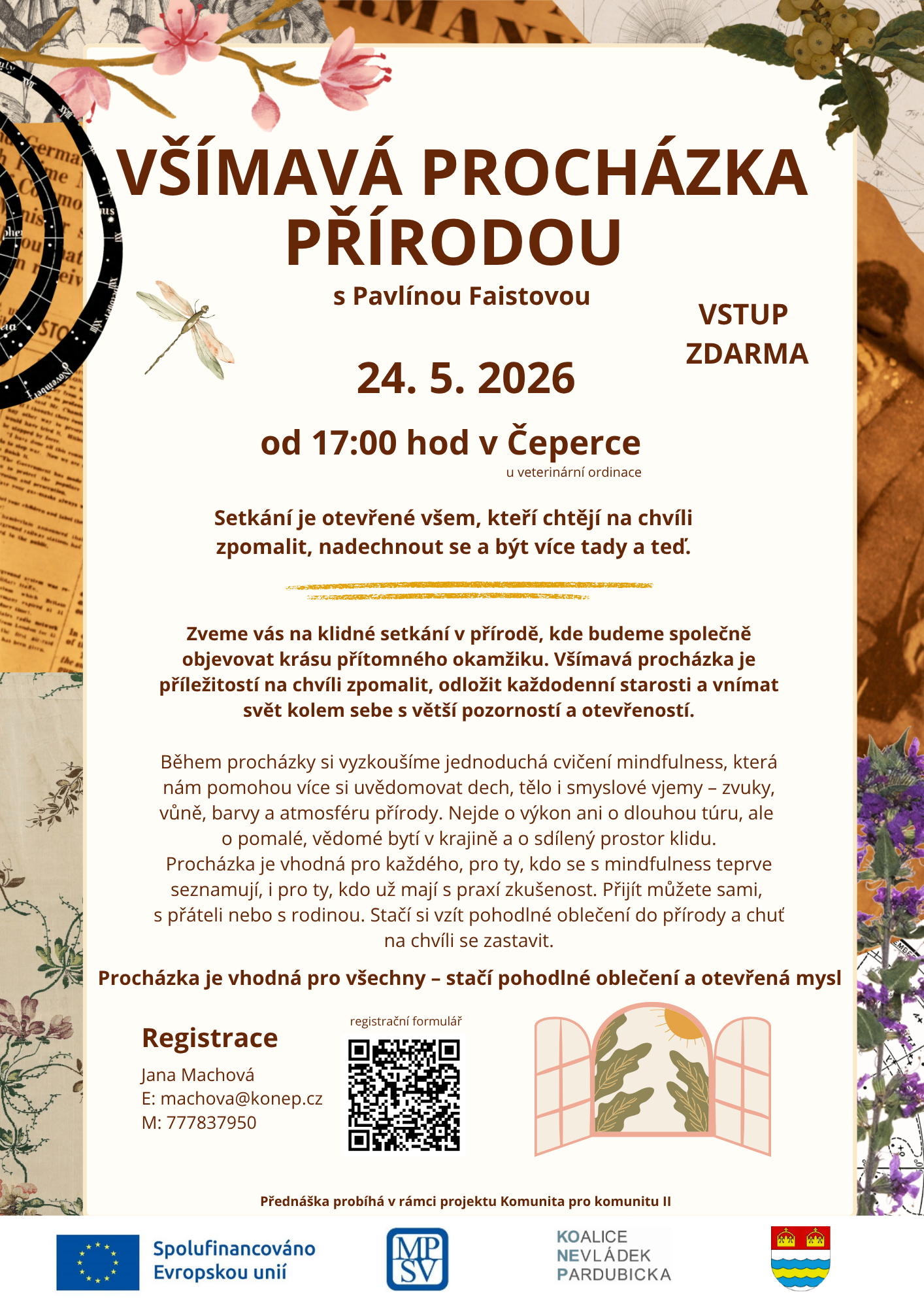 Komunita pro komunitu II: Všímavá procházka v Čeperce