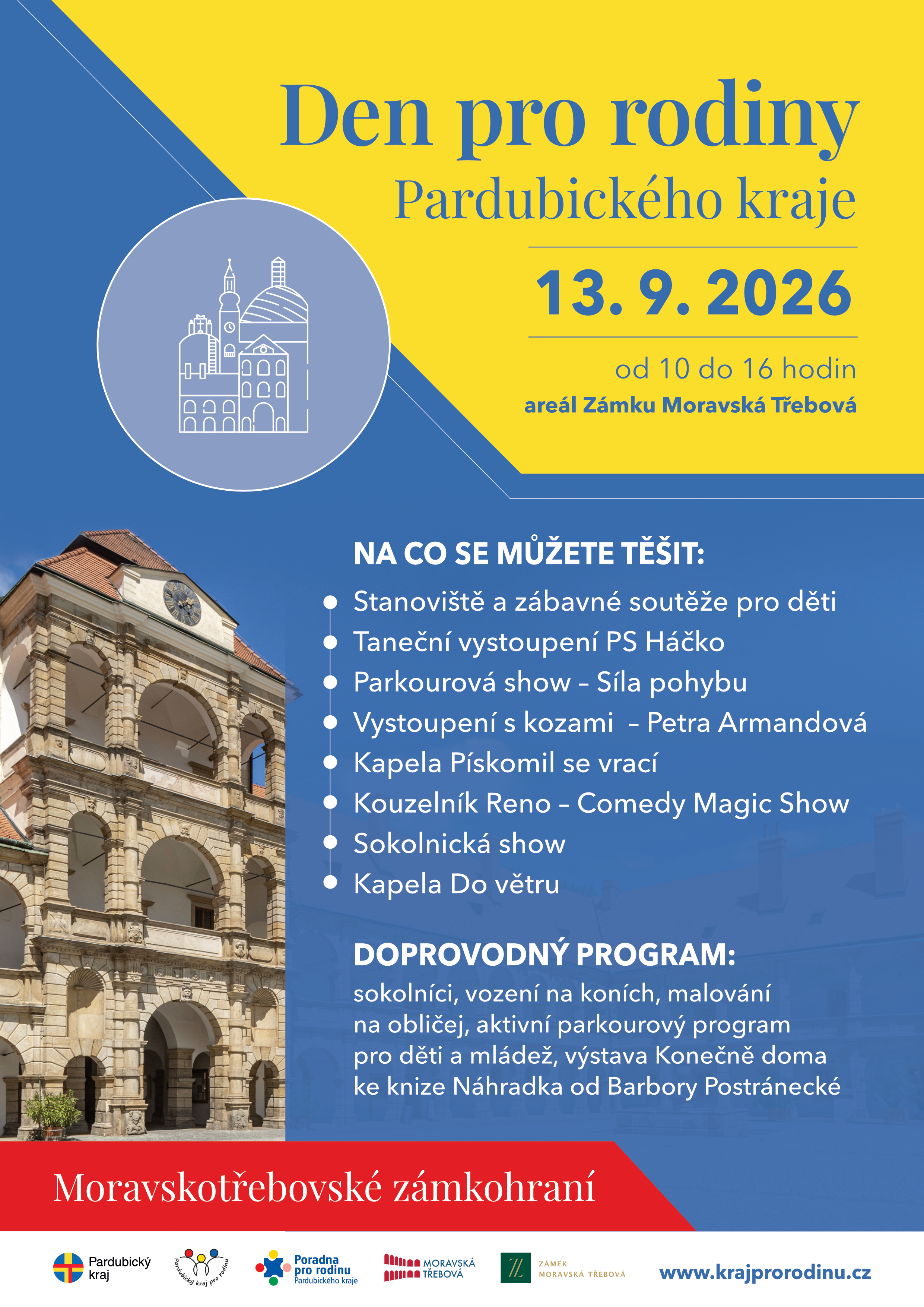Den pro rodiny Pardubického kraje 2026