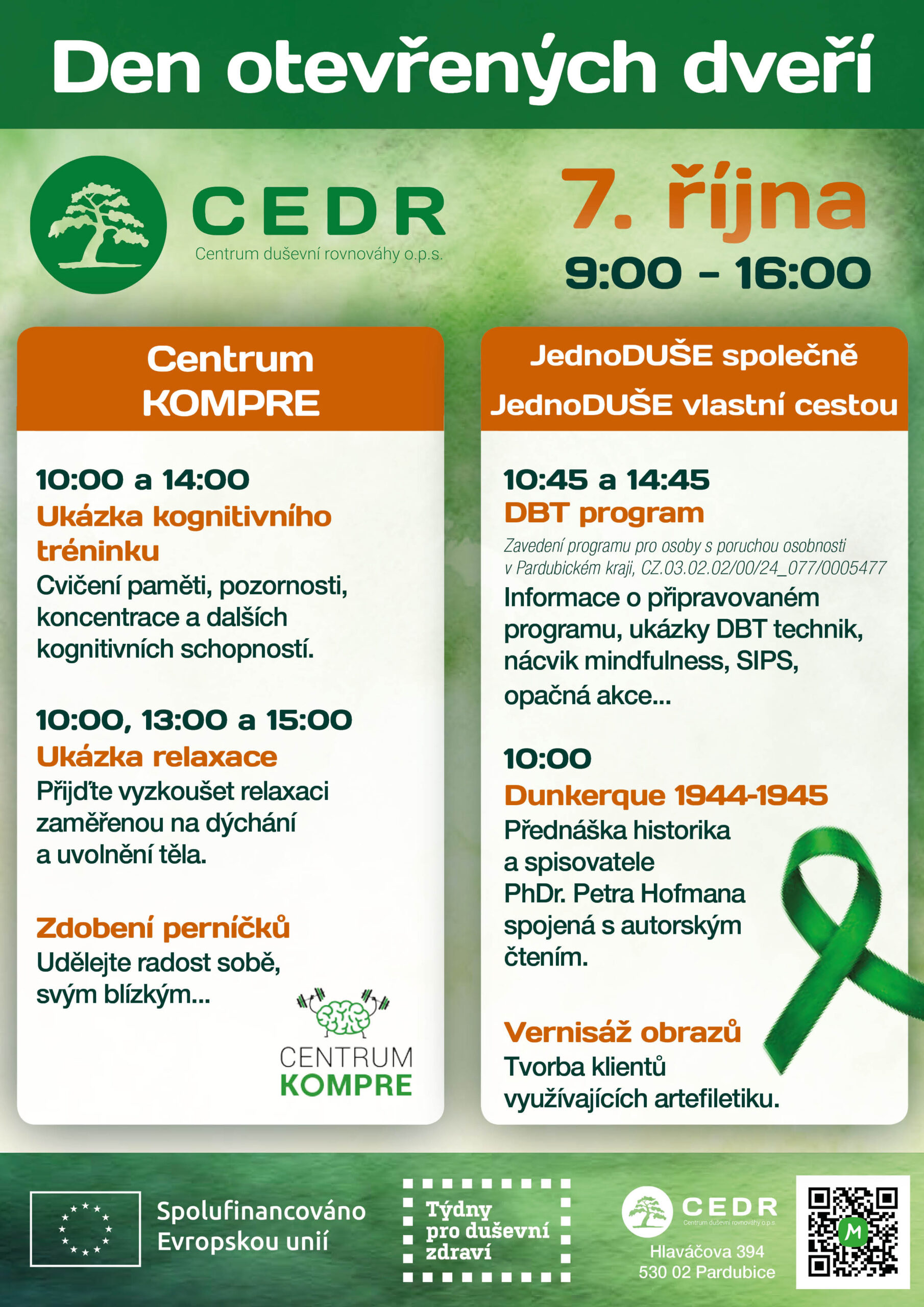 Den otevřených dveří v CEDRu